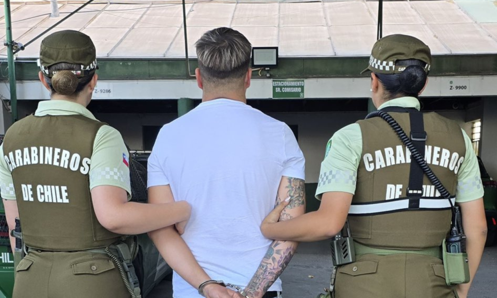 Conductor detenido en Estación Central