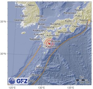 Terremoto en Miyazaki