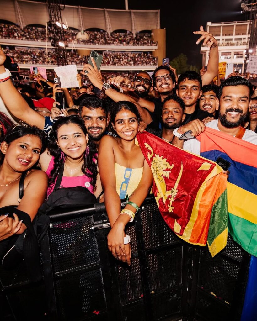 Fans de Coldplay en la India