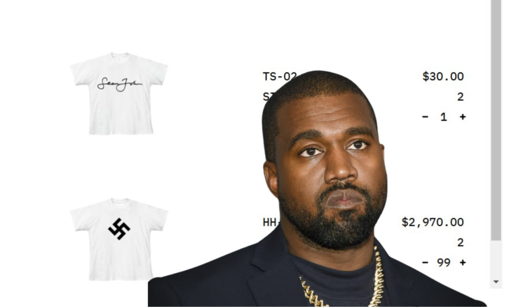 Kanye West: Shopify cierra su tienda en línea tras polémica por camisetas con esvásticas