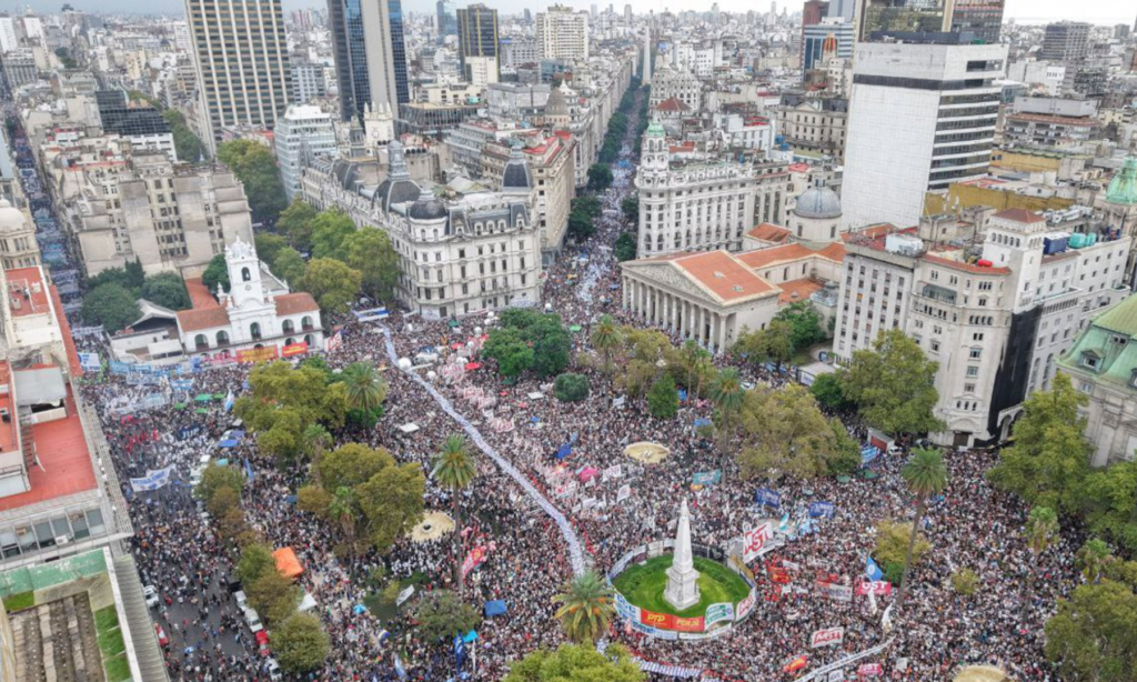 Marcha en Argentina