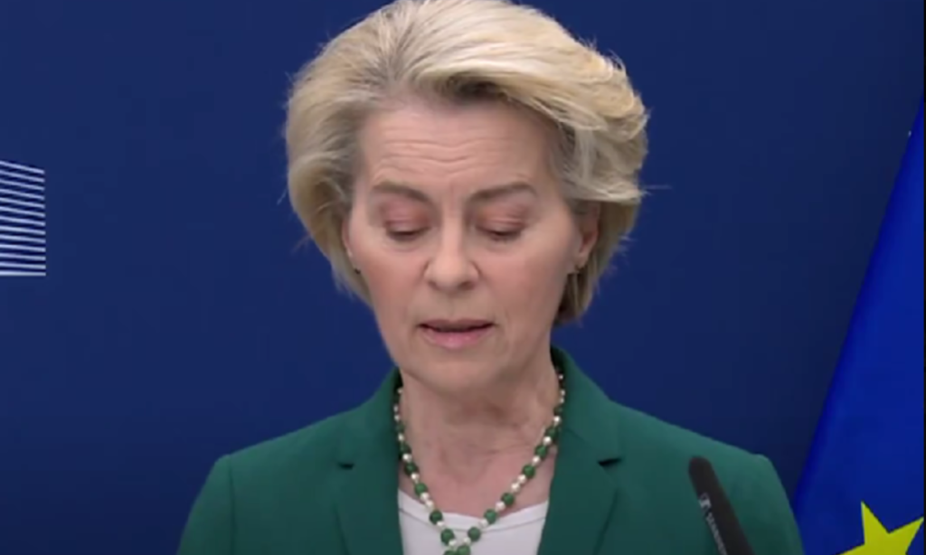 Úrsula Von der Leyen propone a EE.UU. eliminar aranceles industriales para poner fin a la guerra comercial