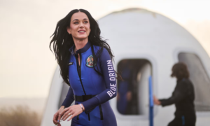 Katy Perry viaja al espacio